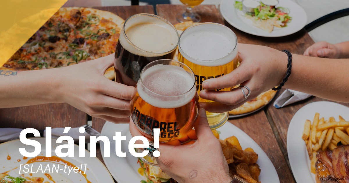 St. Patrick's Day | Sláinte | Facebook + Twitter