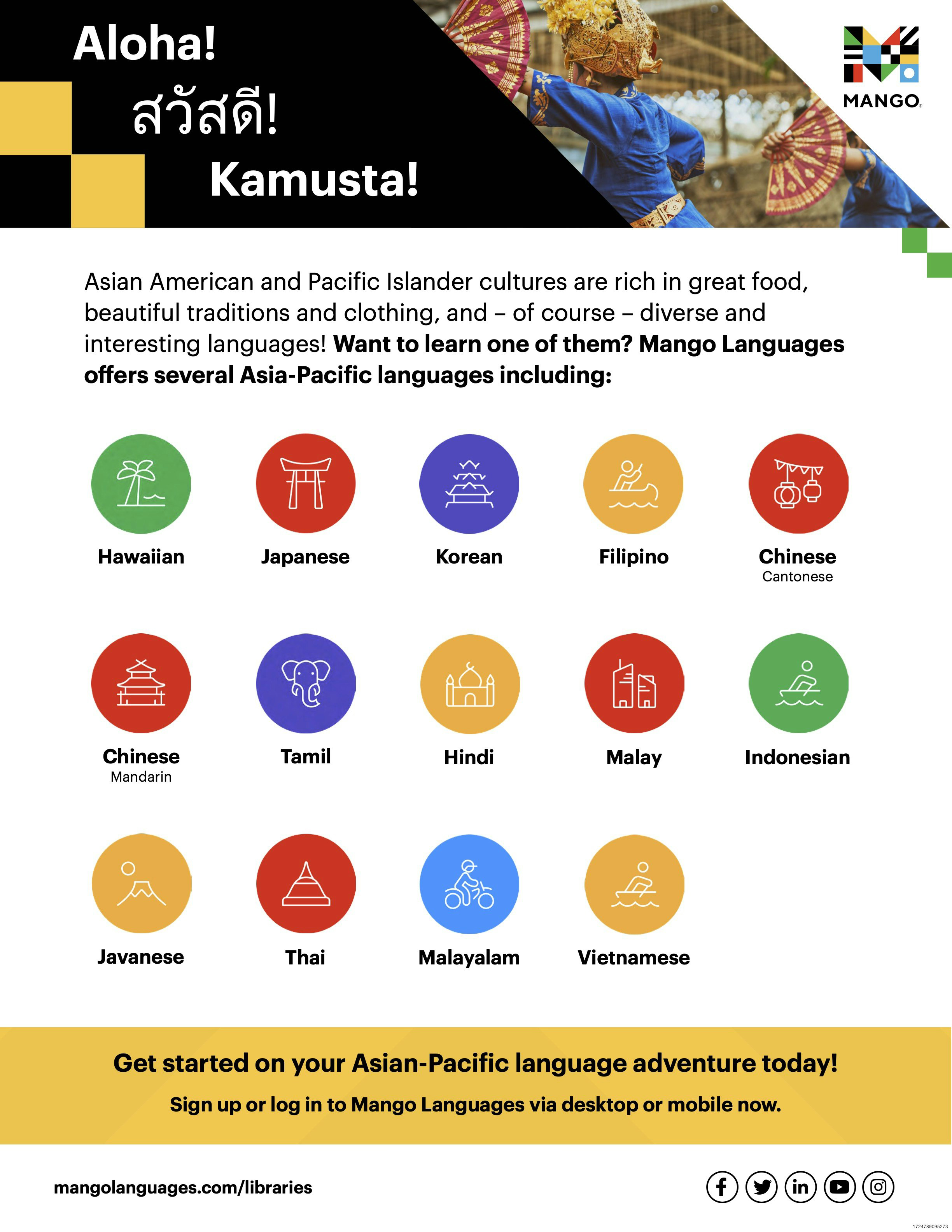 Mango Languages - AAPI Languages