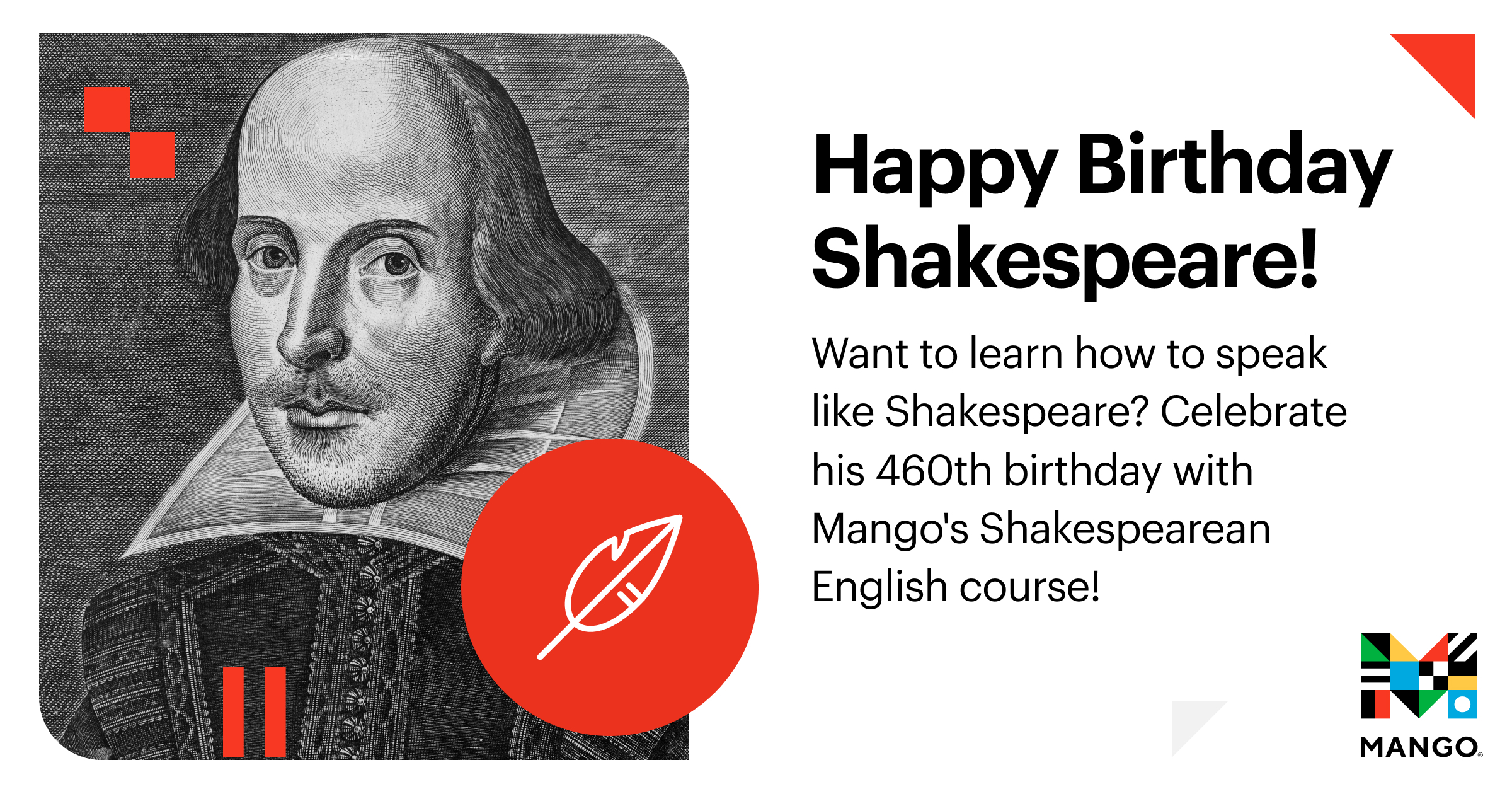 Shakespeare Birthday Facebook
