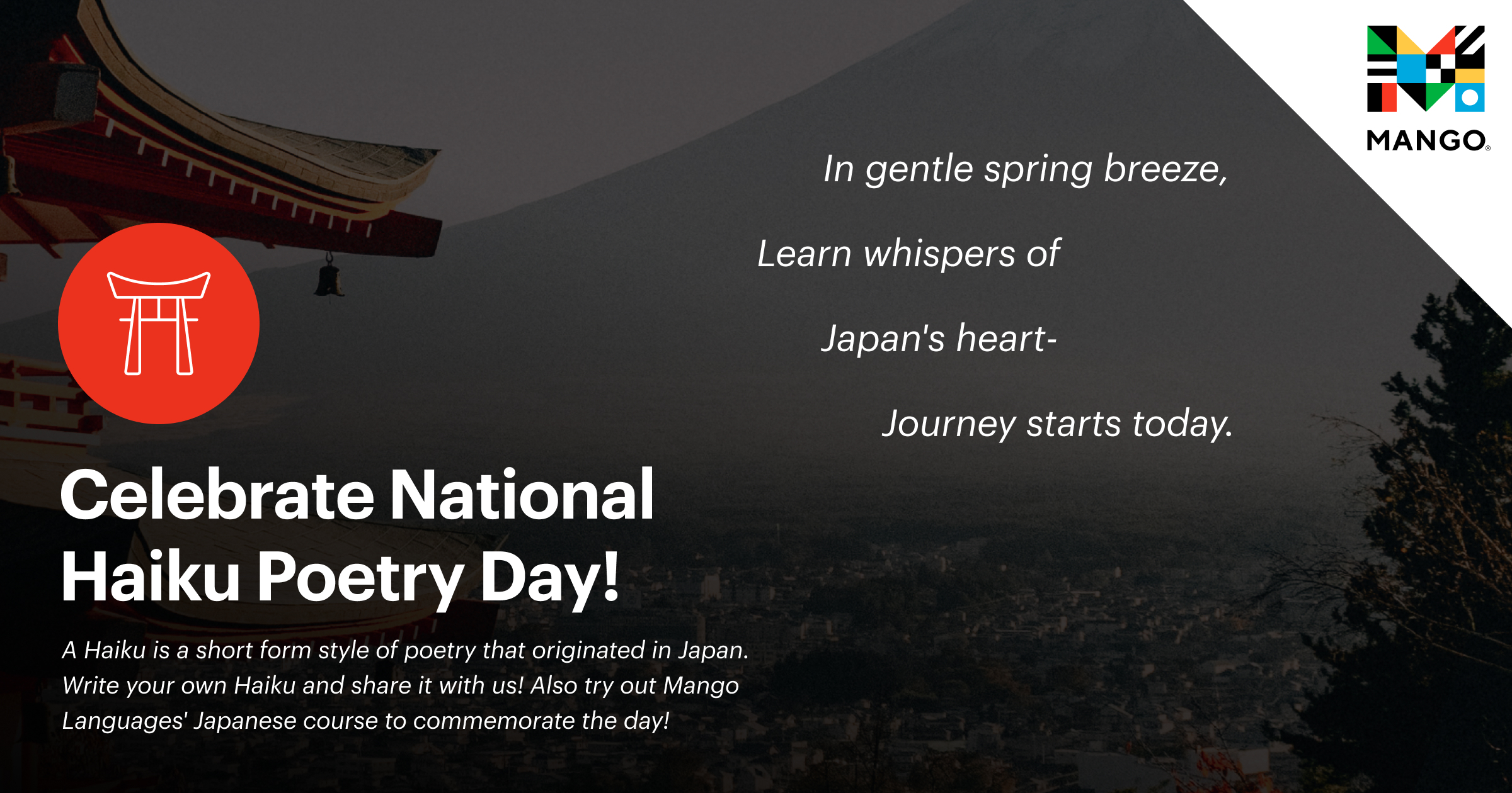 National Haiku Poetry Day Facebook