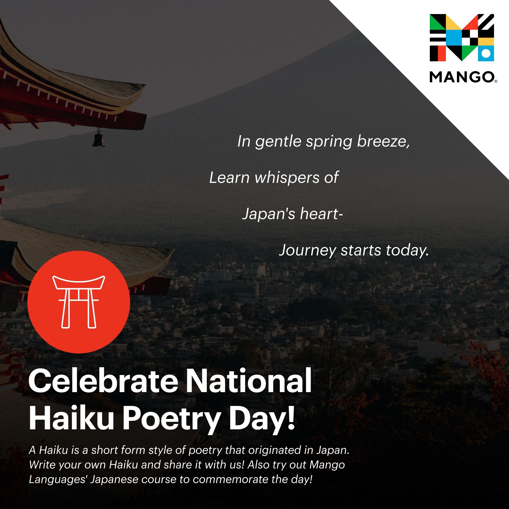 National Haiku Poetry Day Insta