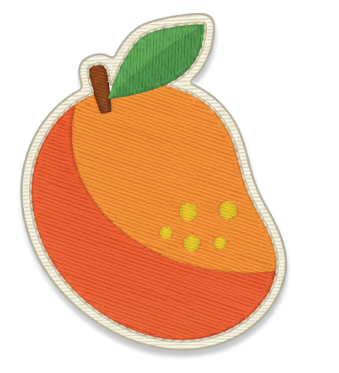 Mango Woven Patches