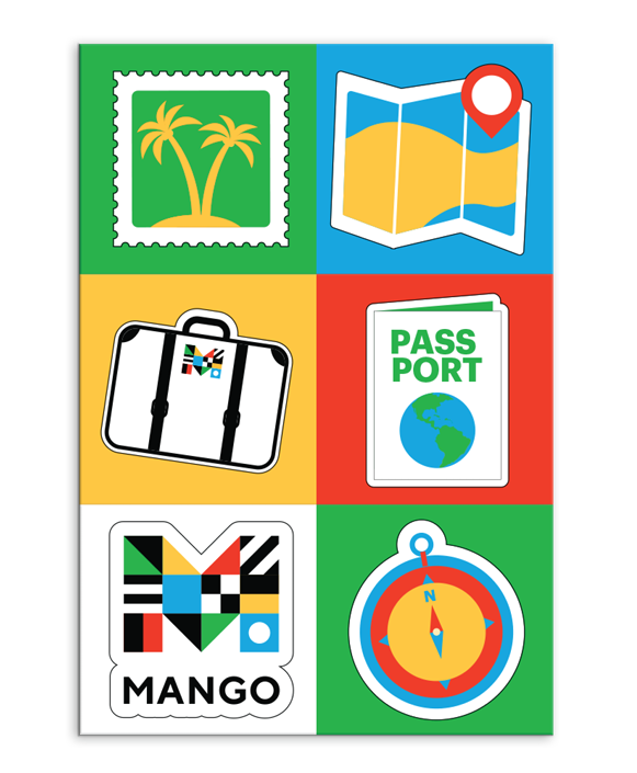 5"x7" Sticker Sheets (Squares)