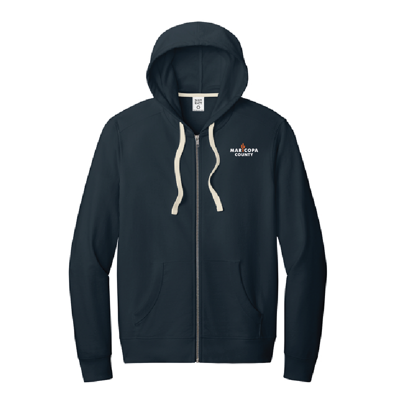 Men's District® Re-Fleece™ Full-Zip Hoodie - 
