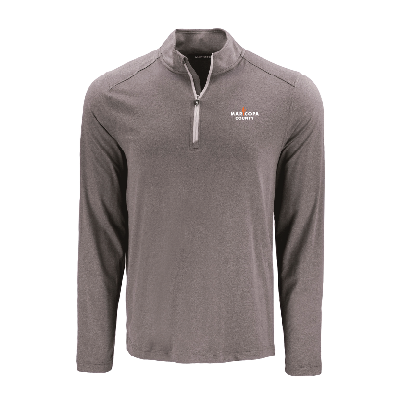 Men's Cutter & Buck Coastline Quarter Zip Pullover - 