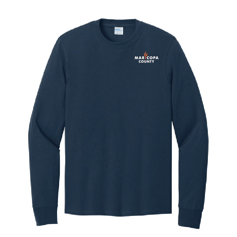 Men's Port & Co™ Long Sleeve Tee - 