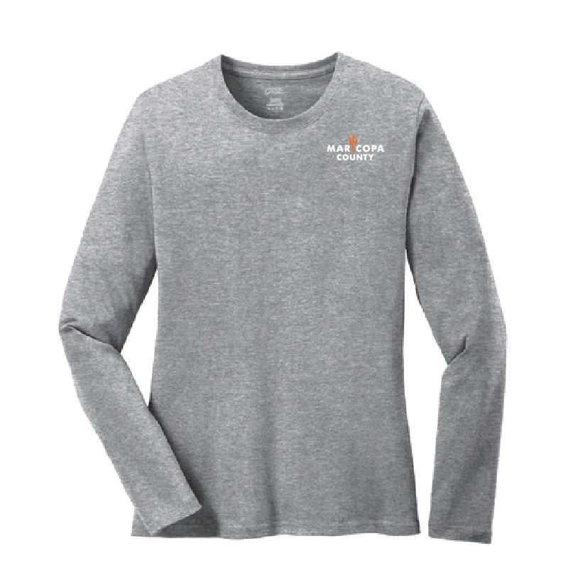 Women's Port & Co™ Long Sleeve Tee - 
