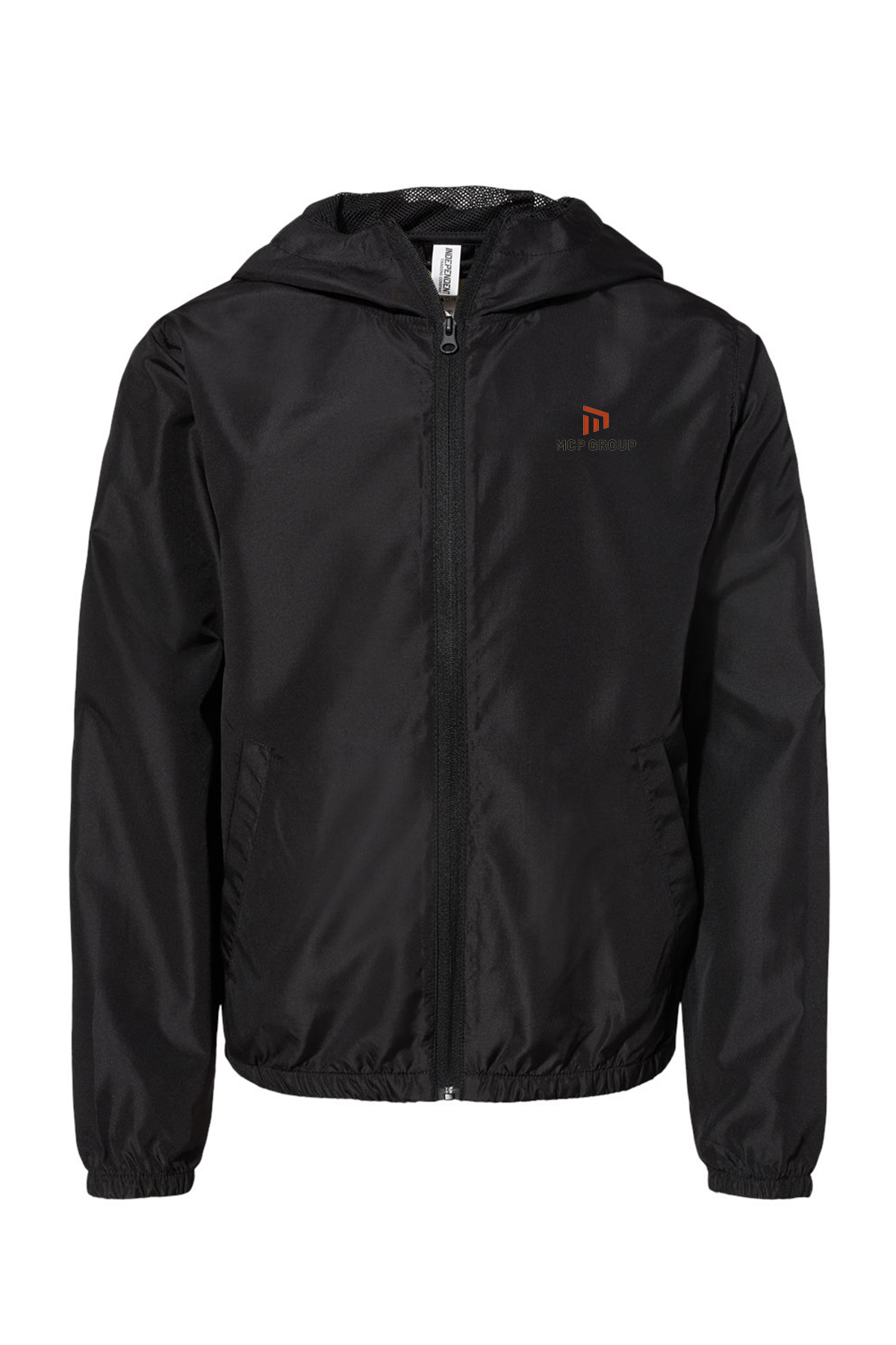 Independent Trading-Youth Lightweight Windbreaker Full Zip Jacket.  EXP24YWZ