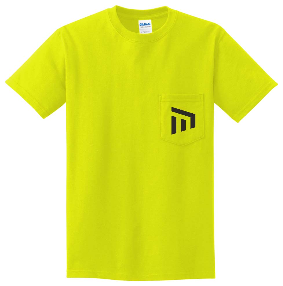 MCP Yellow T-Shirt with Front Pocket