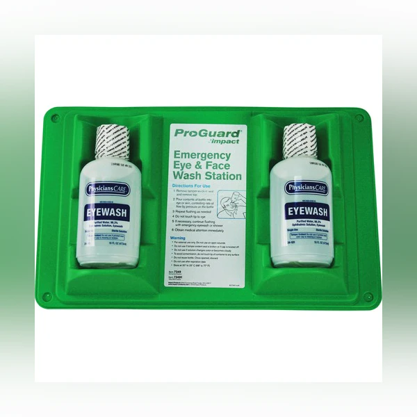 Emergency Eye & Face Wash Station (16 oz)