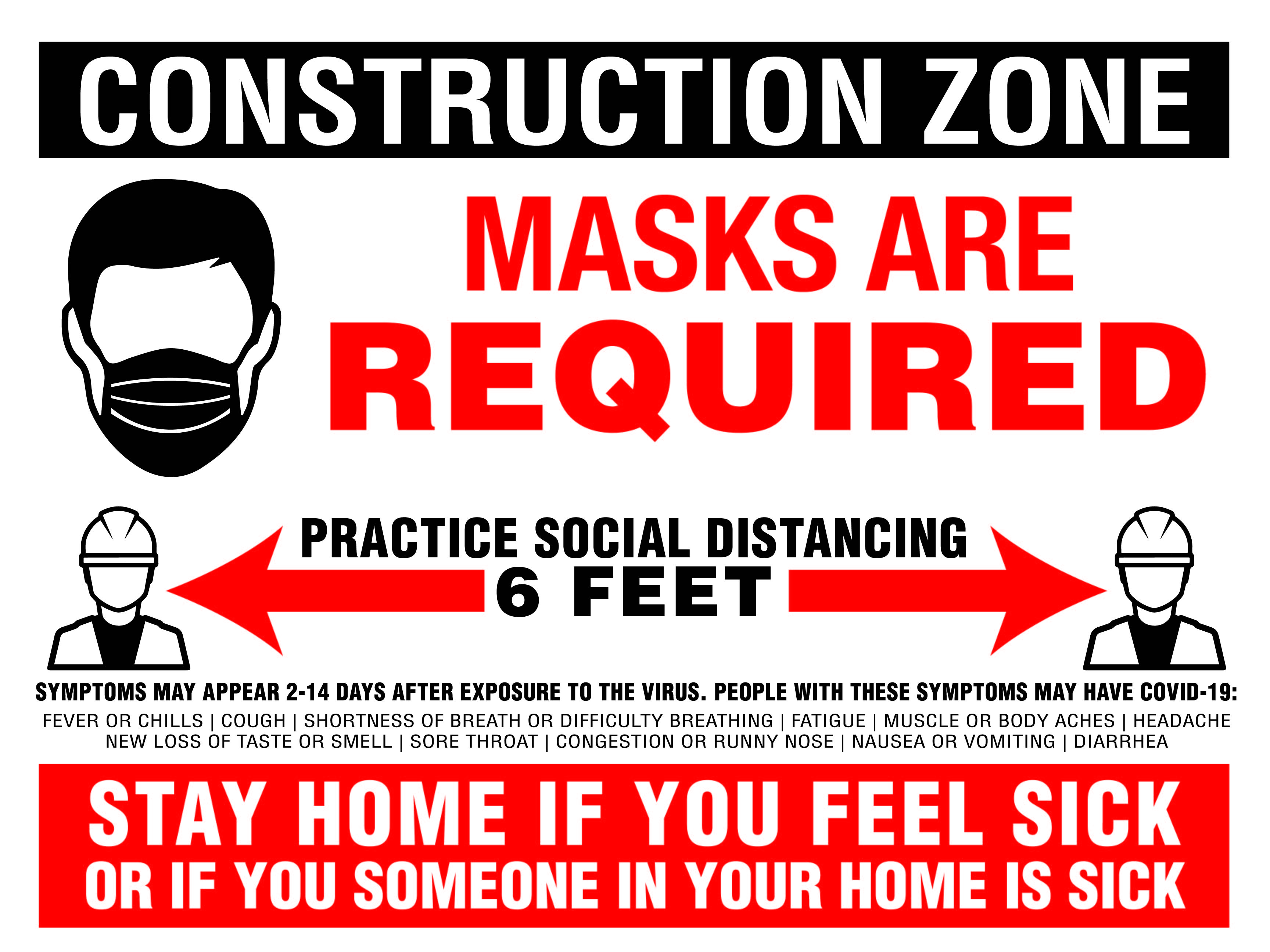 Covid Banner (2' X 3')