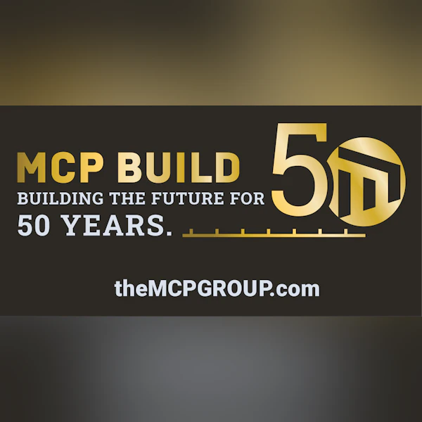 MCP 50th Anniversary Banner 8' Vinyl