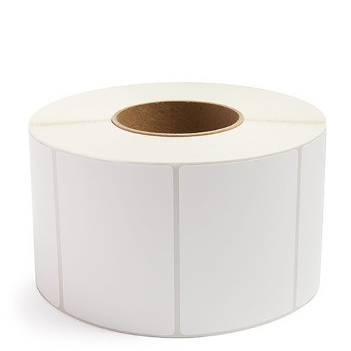 4" x 3" Thermal Transfer; White - 3" Core