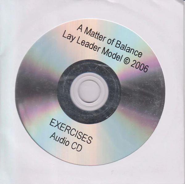 A Matter of Balance Exercises Audio CD