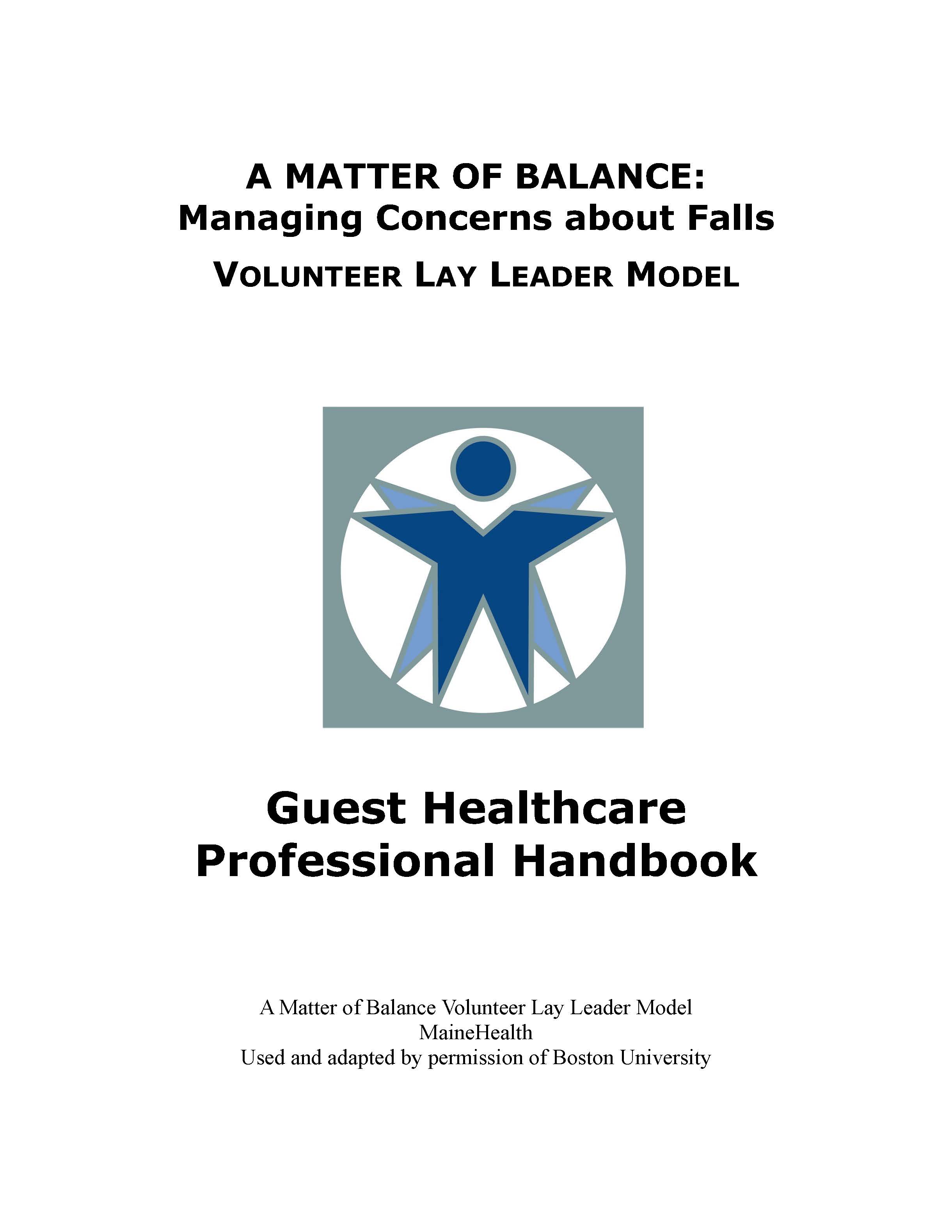 Guest Healthcare Professional Handbook