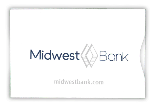 MBSLVBKCRD RFID Bank Card Sleeves
