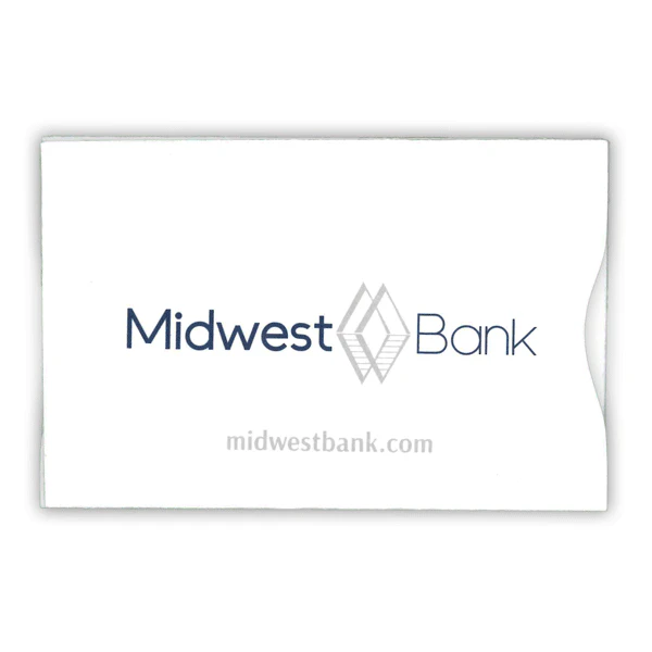 MBSLVBKCRD RFID Bank Card Sleeves