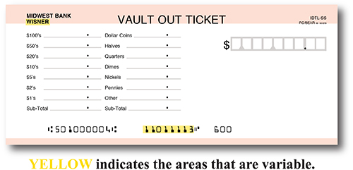 MBVTOD Duplicate Pink Band Cash Out Vault