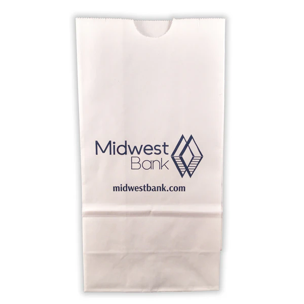 MBKBAGPCLG White Popcorn Bags #4 (Large)(5W x 3G x 9 1/2H)