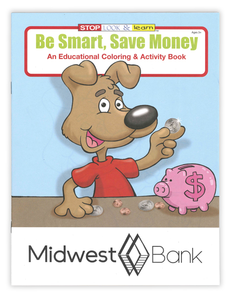 MBKBKC "Be Smart, Save Money" Coloring Book