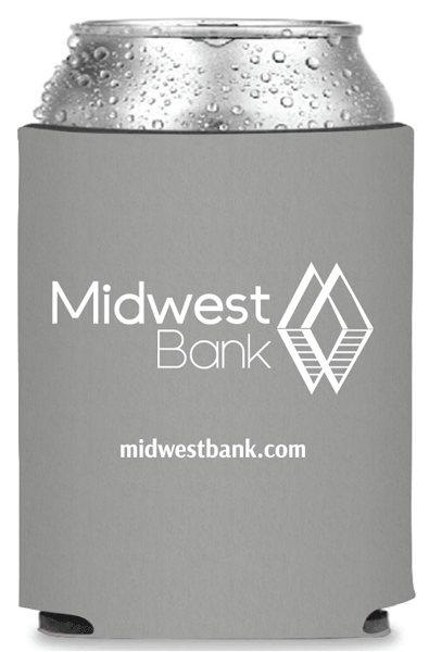 MBKKOOZIGR Fold Flat Can Koozies-Gray