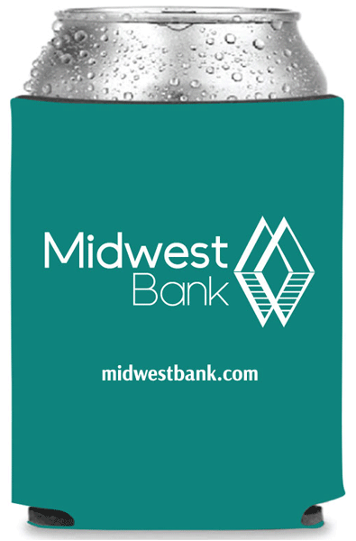 MBKKOOZITE Fold Flat Can Koozies-Teal