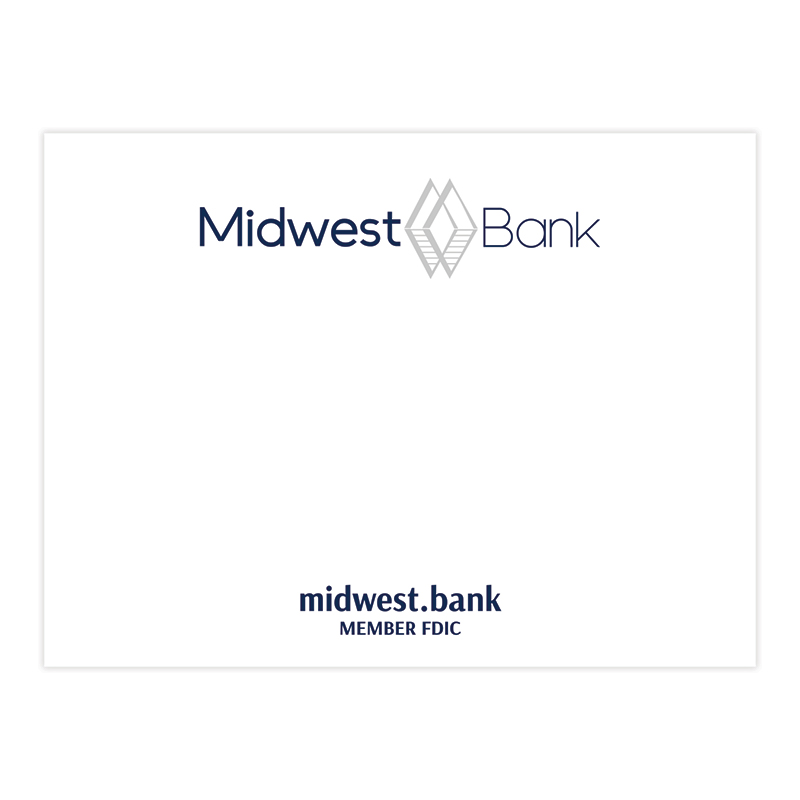 MBKNTPOST 4" x 3" Post It Notes with Bank Copy