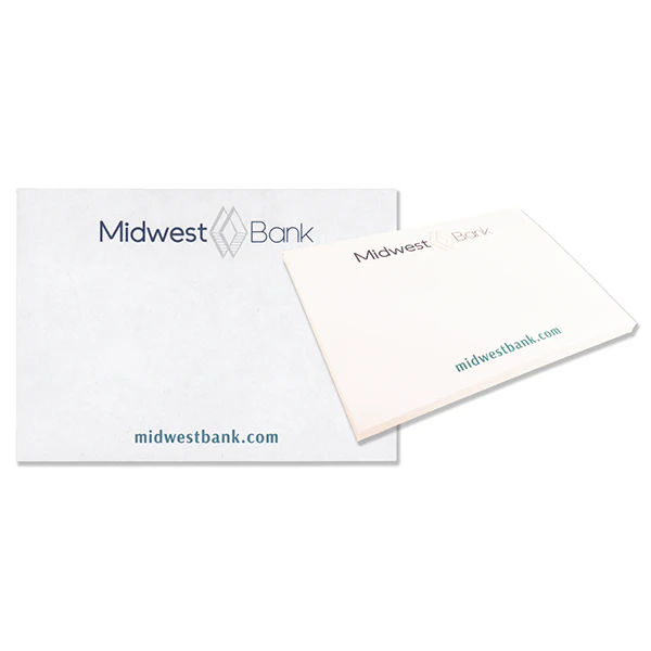 MBKNTPOST 4" x 3" Post It Notes with Bank Copy