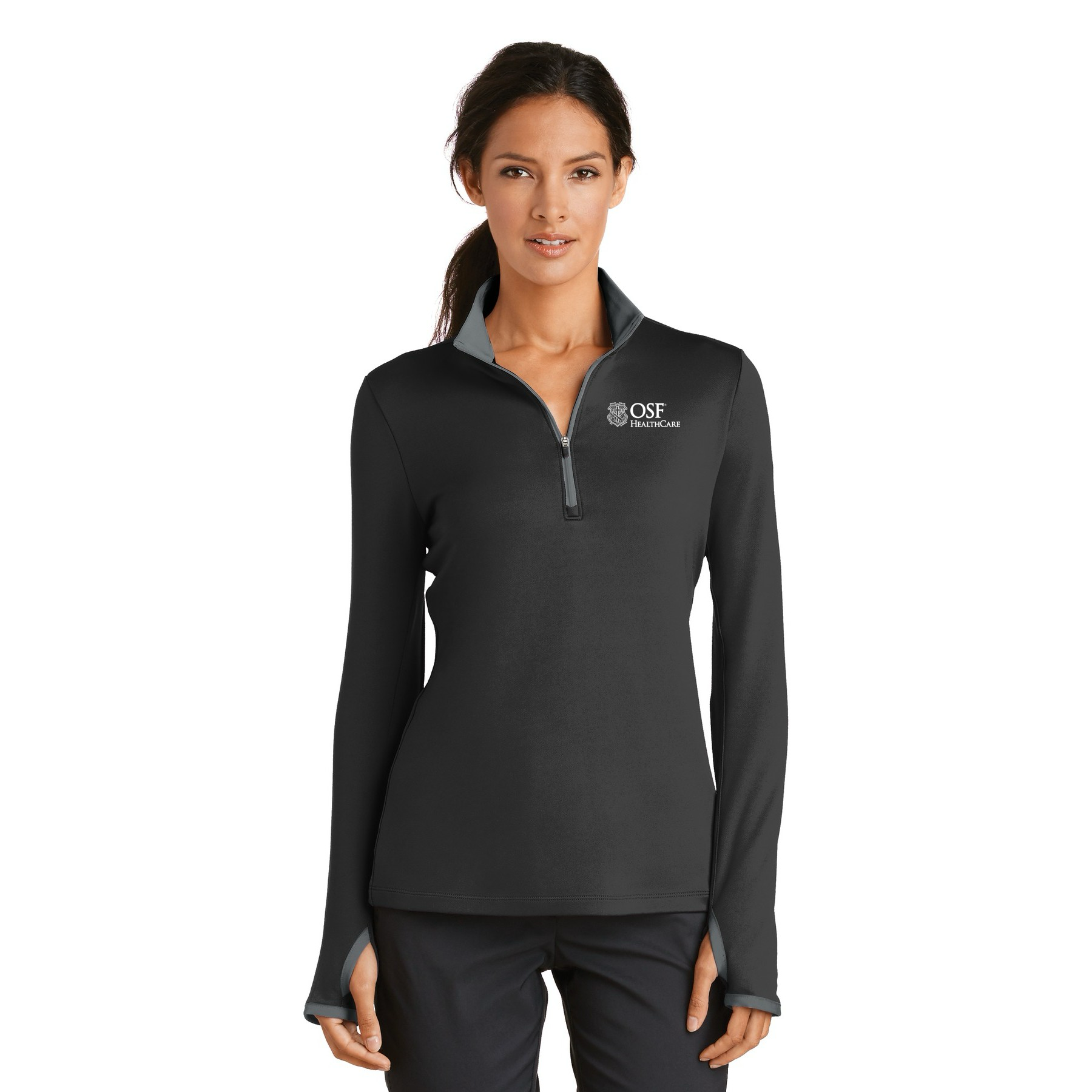 Nike Golf Ladies Dri-FIT Stretch 1/2-Zip Shirt