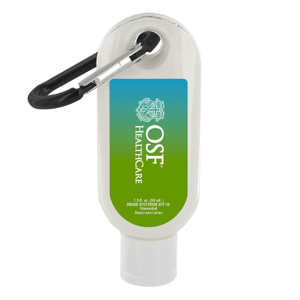 1.9 oz. SPF 30 Sunscreen with Carabiner