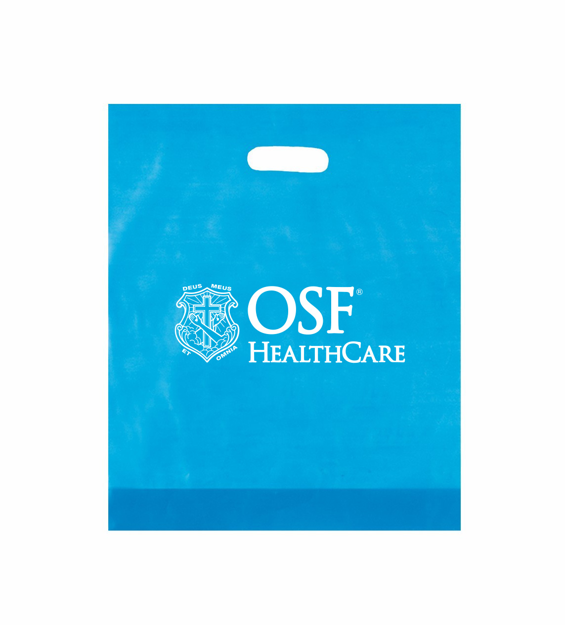 Frosted Die Cut Bags 12" x 15"