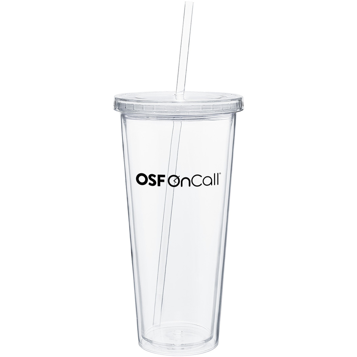 20 oz. Spirit Double Wall Acrylic Tumbler (Clear)