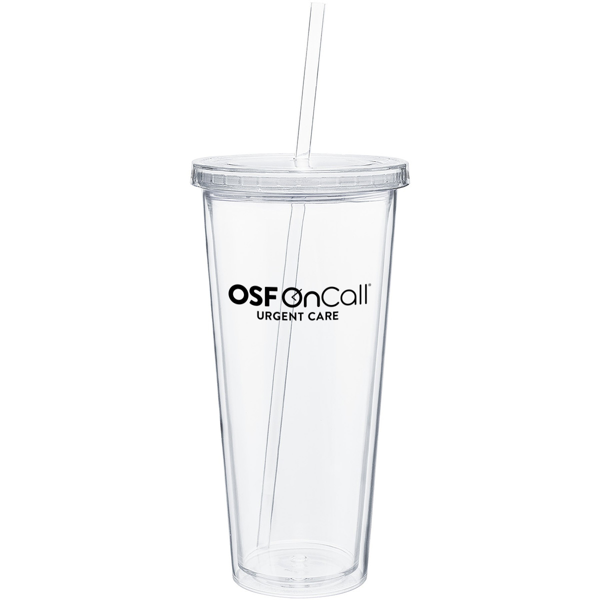 20 oz. Spirit Double Wall Acrylic Tumbler (Clear)