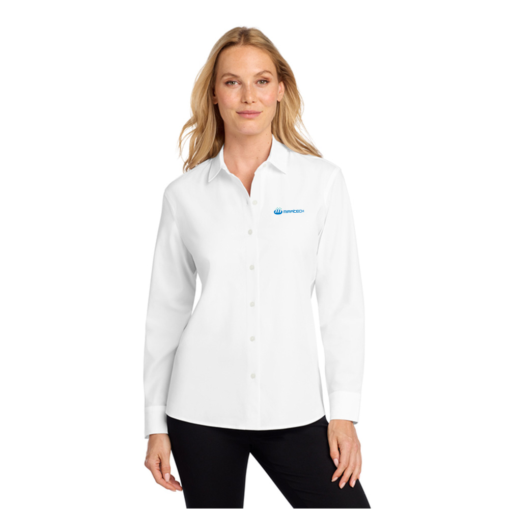 Mercer + Mettle Women’s Long Sleeve Stretch Woven Shirt