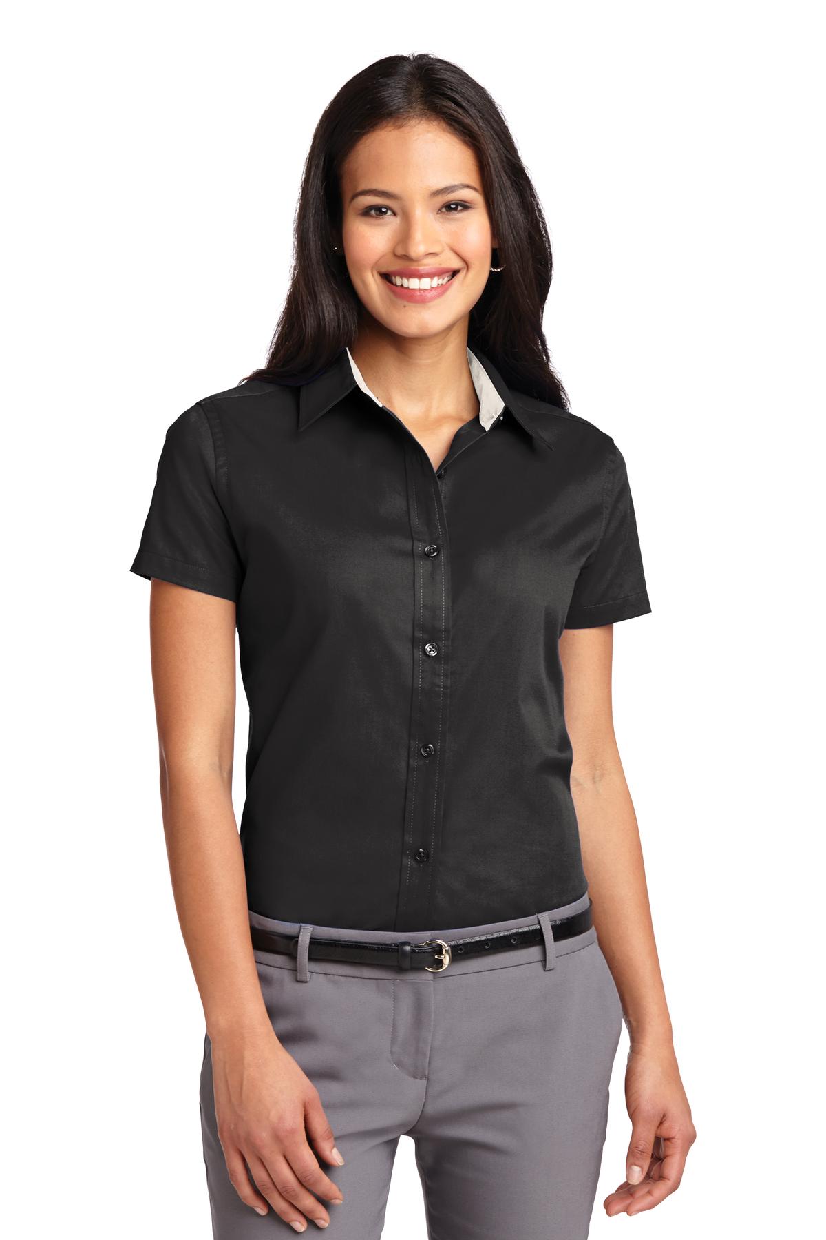 Port Authority Ladies Short Sleeve Easy Care  Shirt.  L508 Starting at $24.21