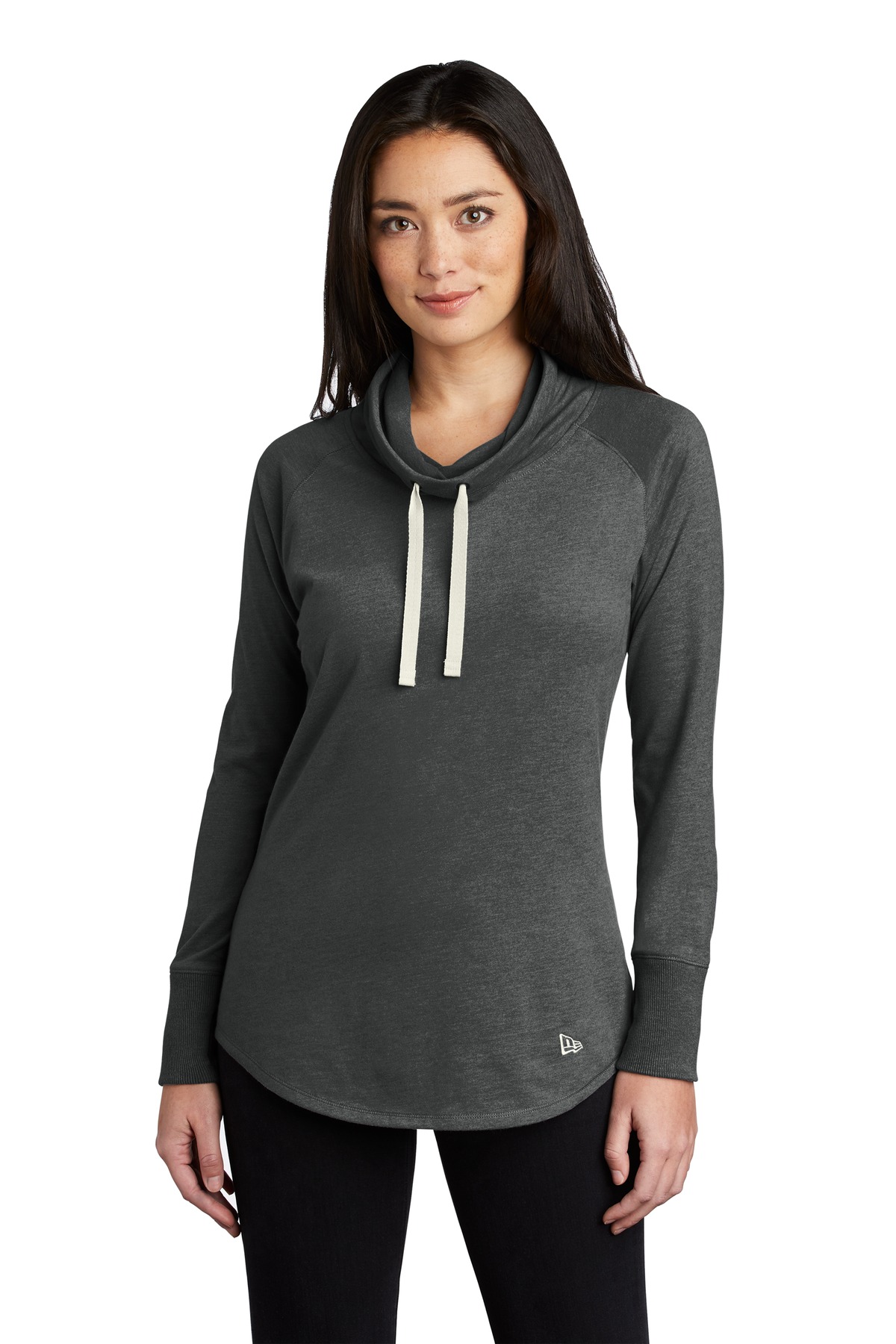 New Era  Ladies Sueded Cotton Blend Cowl Tee LNEA123. Price Starting at $31