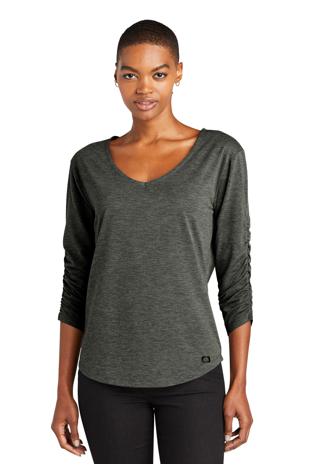 OGIO Ladies Evolution V-Neck LOG148. Price Starting at $38