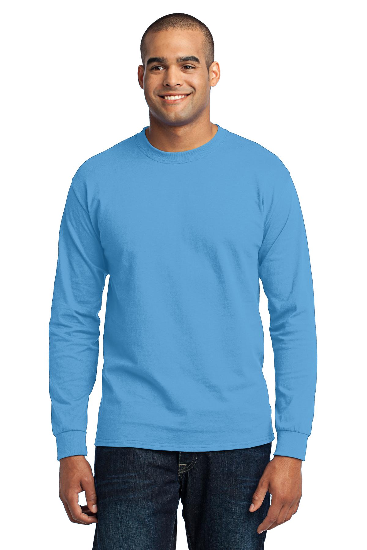 Port & Company - Long Sleeve Core Blend Tee. PC55LS. Price Starting at $17