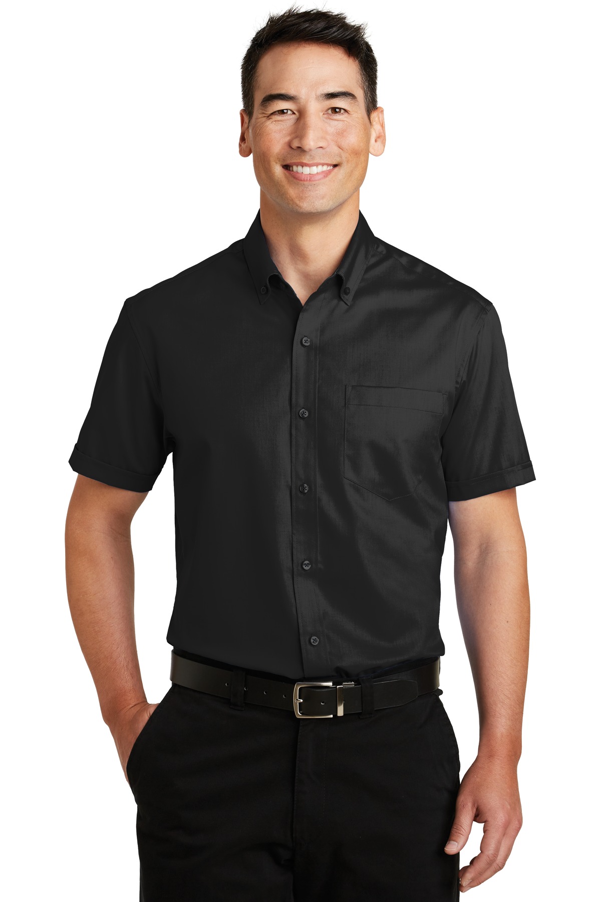 Port Authority Short Sleeve SuperPro Twill Shirt S664. Price Starting at $30