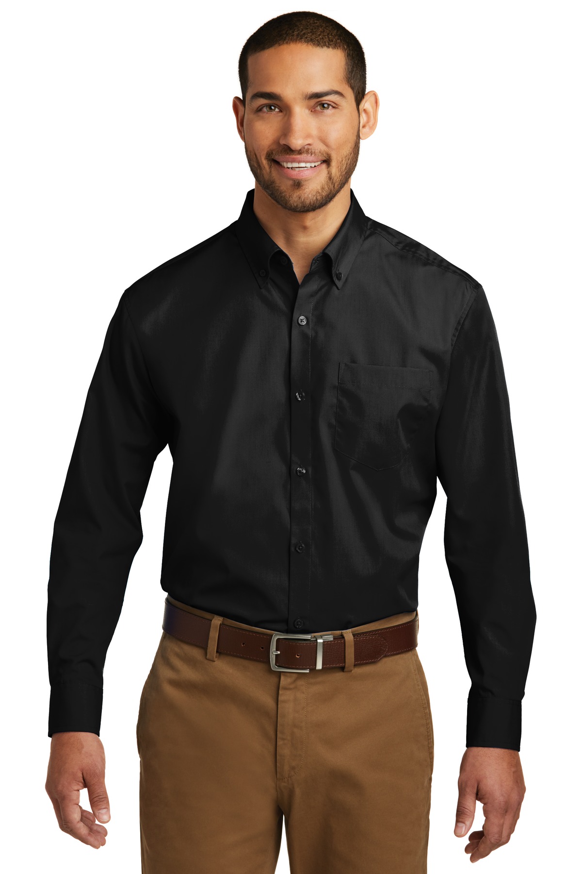 Port Authority Long Sleeve Carefree Poplin Shirt. W100 Starting at $22.67