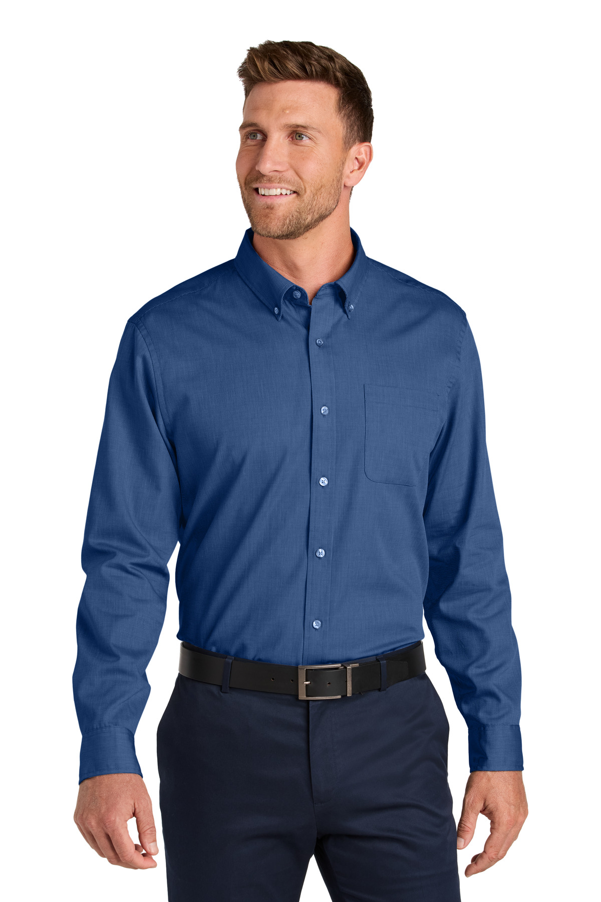 Port Authority Long Sleeve Nailhead Easy Care Shirt W816. Starting at $40