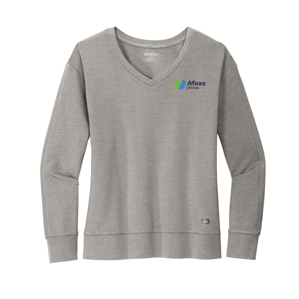 OGIO® Ladies Luuma Flex Long Sleeve V-Neck