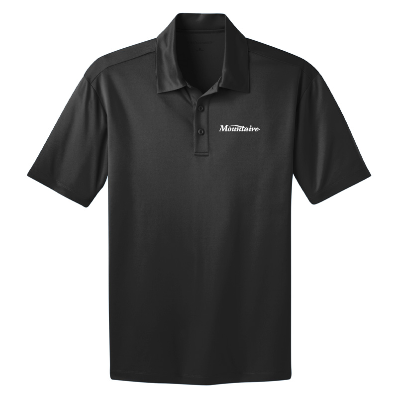 Port Authority Silk Touch Performance Polo - Black
