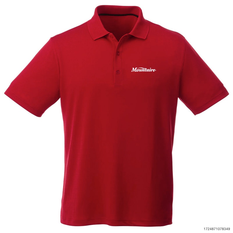 Men's Otis Short Sleeve Polo Shirt - Team Red