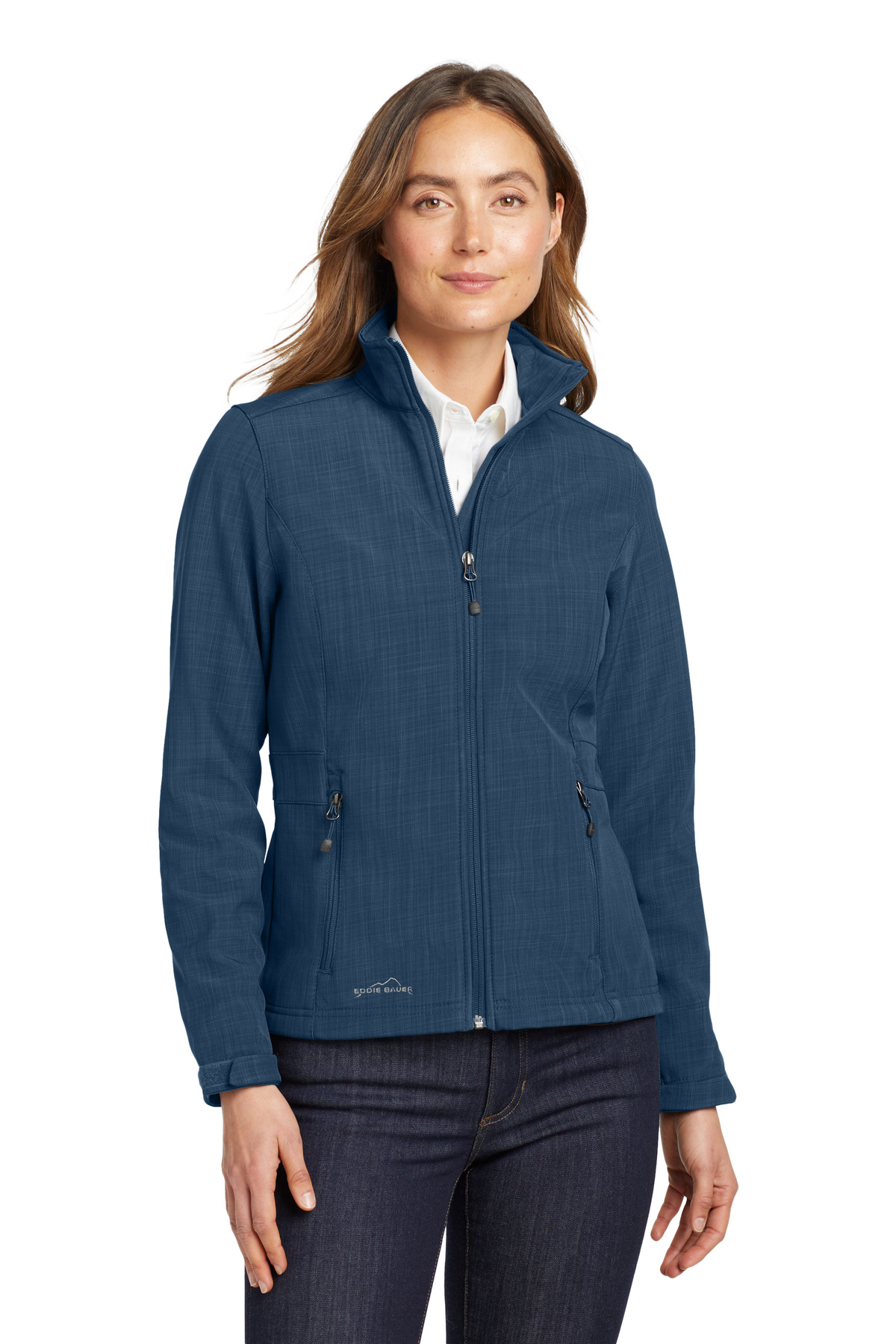Eddie Bauer Women's Shaded Crosshatch Soft Shell Jacket EB533