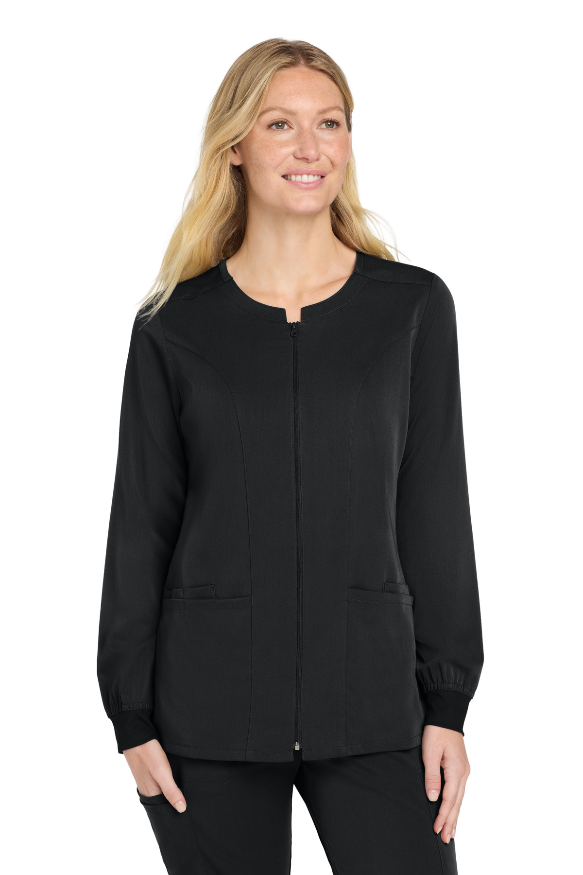 Wink Women's Premiere Flex Full-Zip Scrub Jacket WW4088