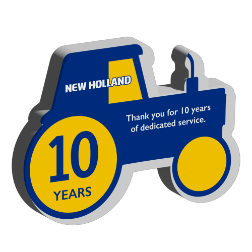 Acrylic Award for 10-Years