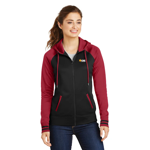 Womens Sportwick Fleece Full Zip Hooded Jacket