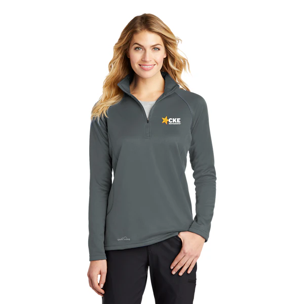 Eddie Bauer Ladies Smooth Fleece 1/2-Zip
