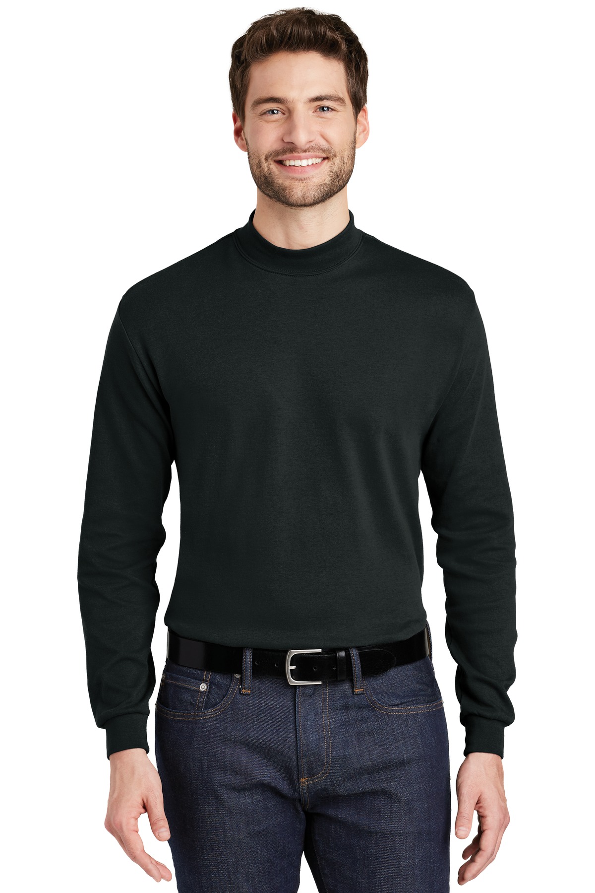 Port Authority Interlock Knit Mock Turtleneck.  K321, Starting at $37